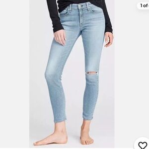 Rag & Bone Nina High Rise Ankle Skinny, Wells